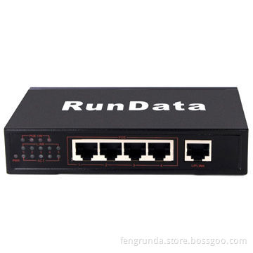 Full Gigabit Power over Ethernet Switch, 5-port with 4-port PoE